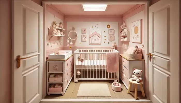 Quarto de Bebê Menina Pequeno: Dicas de Como Montar