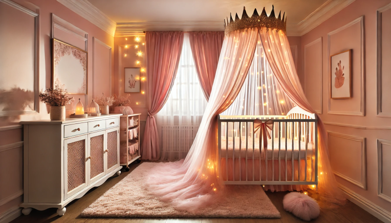 Imagem Temas para Quarto de Bebê Feminino: 10 Ideias Incríveis