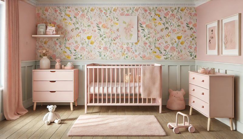 Imagem Temas para Quarto de Bebê Feminino: 10 Ideias Incríveis