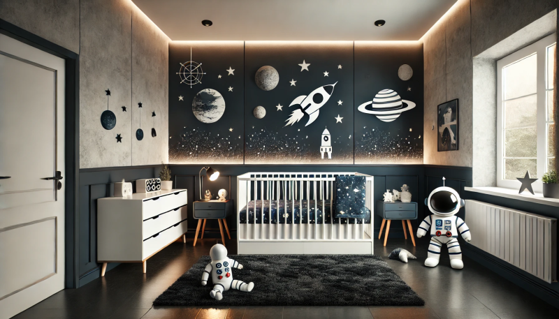 Imagem Temas para Quarto de Bebê Masculino: Inspirações Incríveis