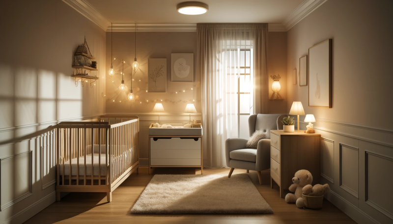 Imagem 10 Dicas de Iluminação para Quarto do Bebê: Qual Melhor