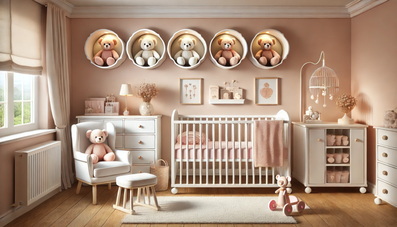 Imagem Como Decorar o Quarto do Bebê com Coisas Simples? 